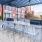 Grilling station with skyline view