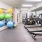 Open and well-lit fitness center