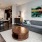 Open space living area with natural lighting